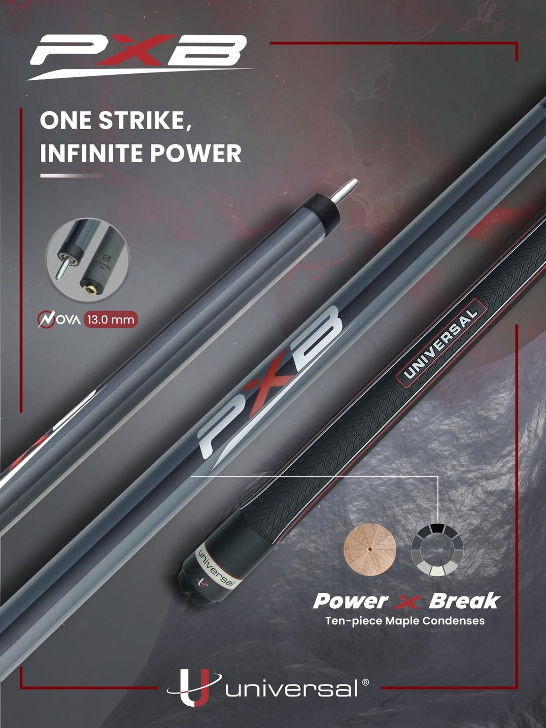 UNIVERSAL BREAK CUE PXB