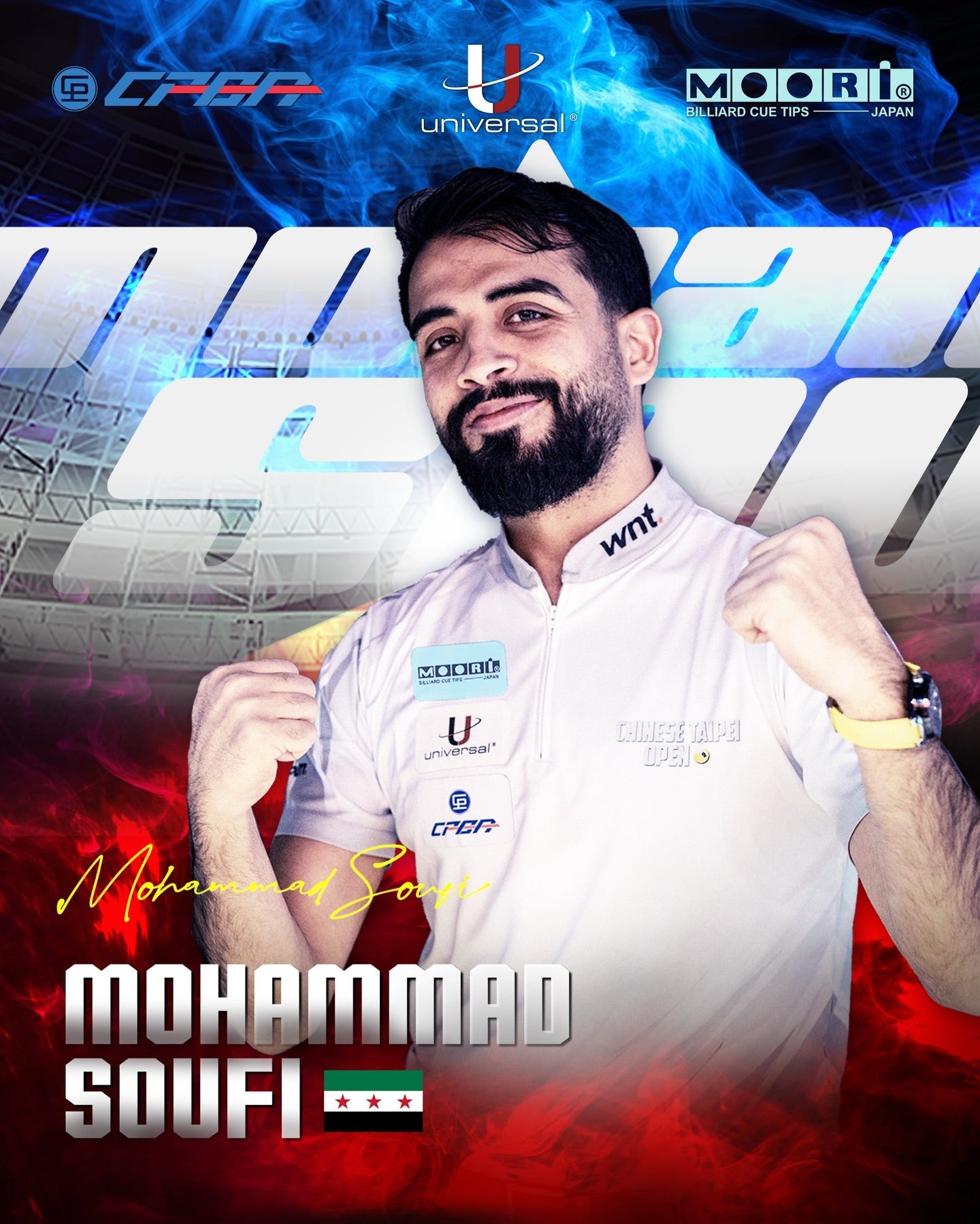 Official Brand Ambassador Announcement - Mohammad Soufi&nbsp;CPBA × MOORI × Universal Presents.