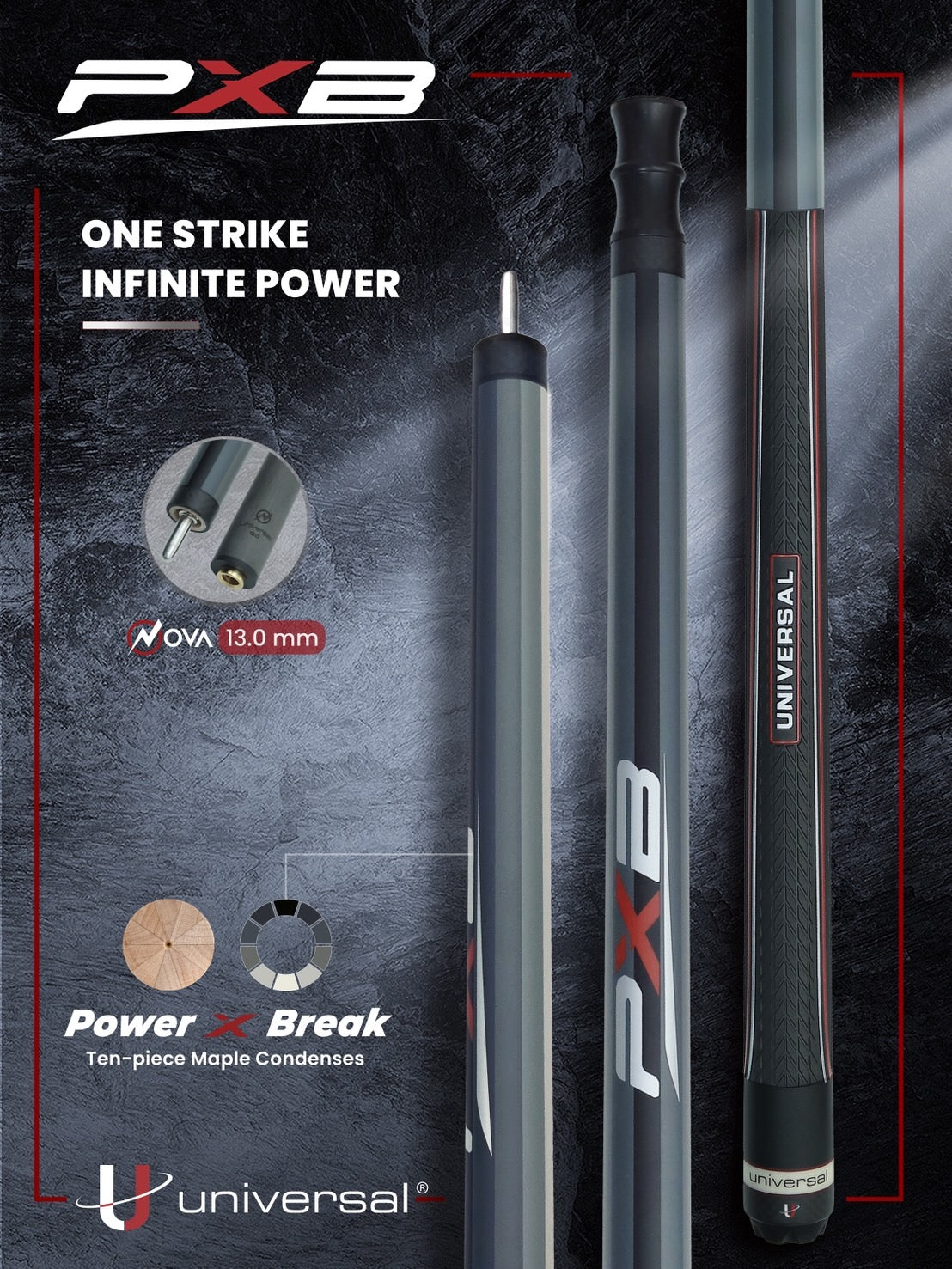 UNIVERSAL BREAK CUE PXB